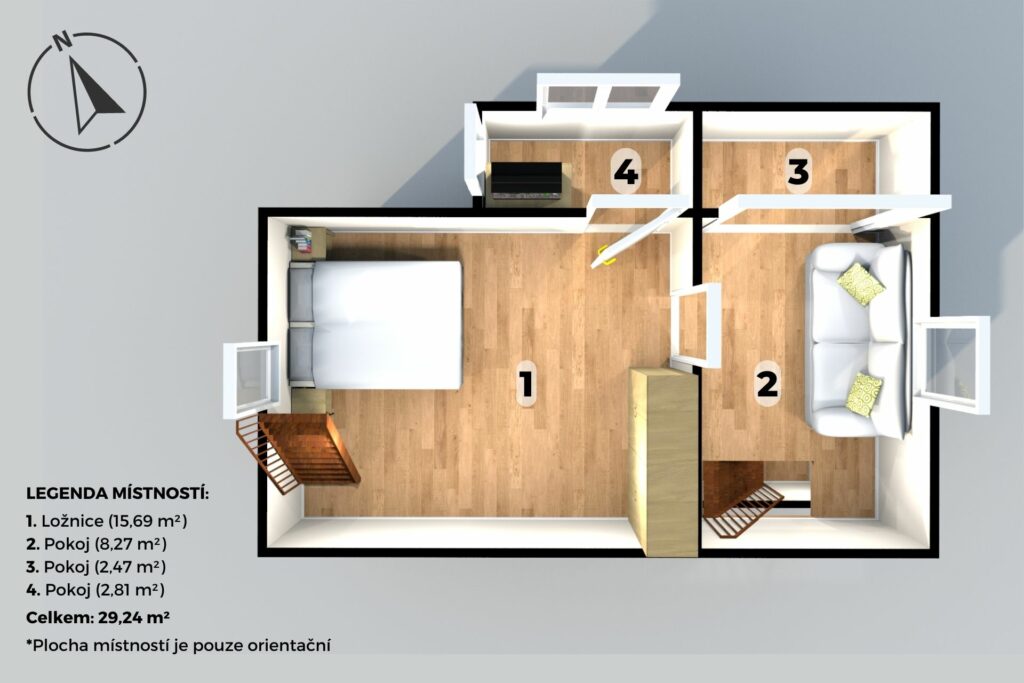 Chata Domaslavice 2.NP