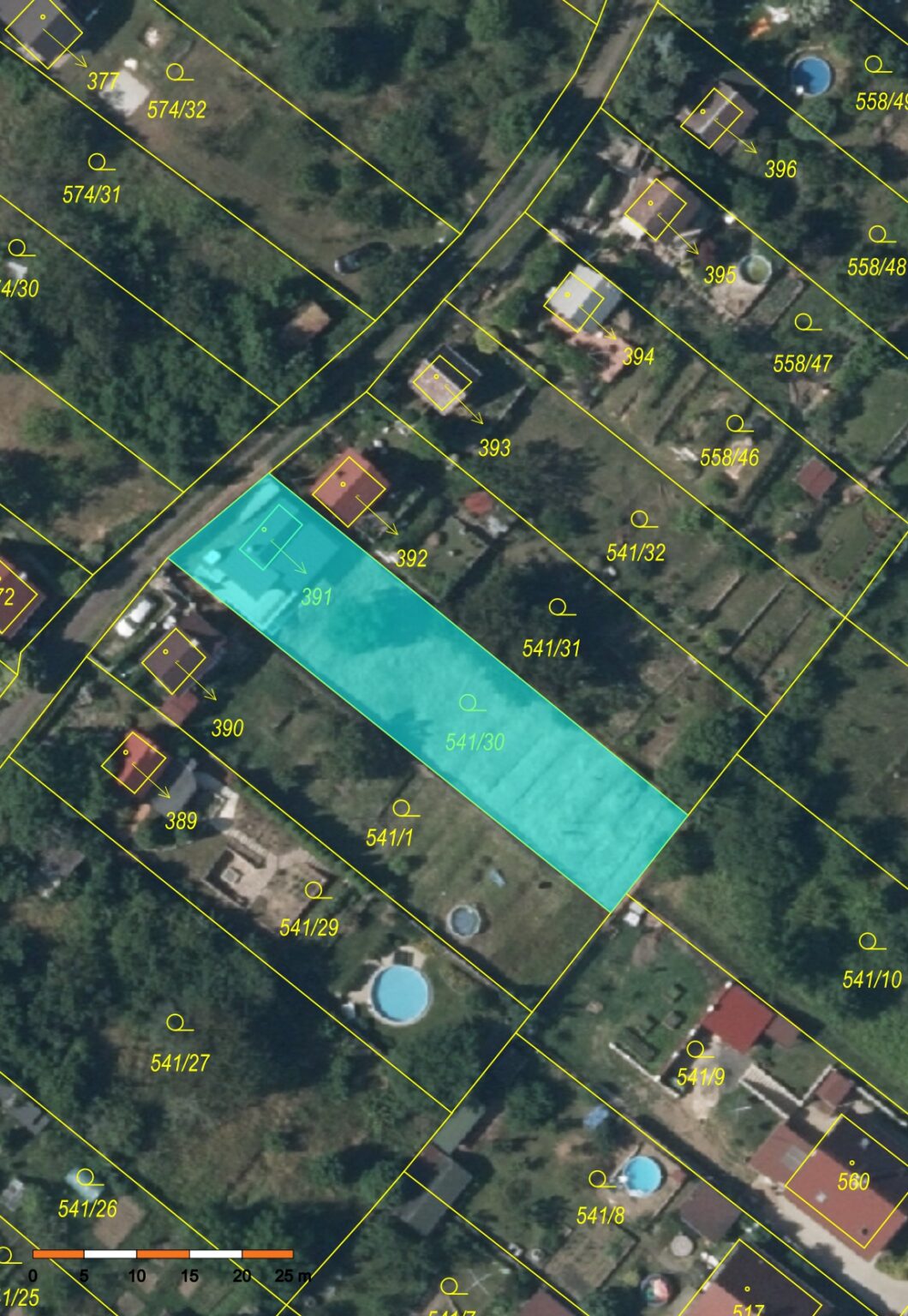 Katastrální mapa