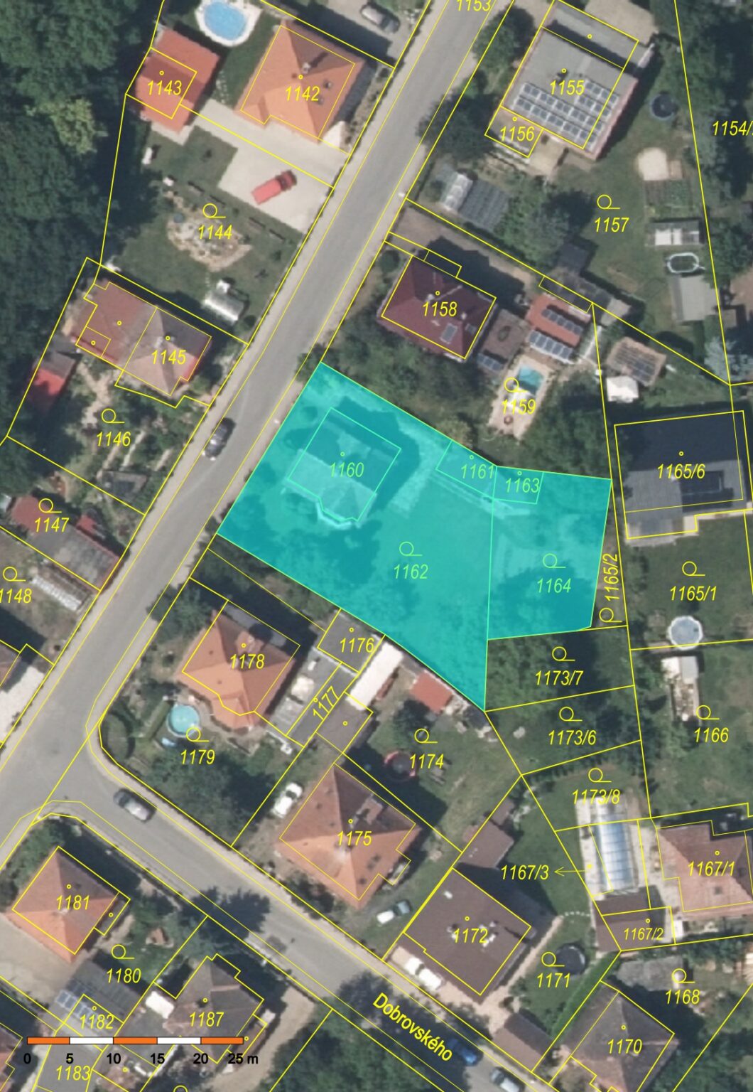 Katastrální mapa